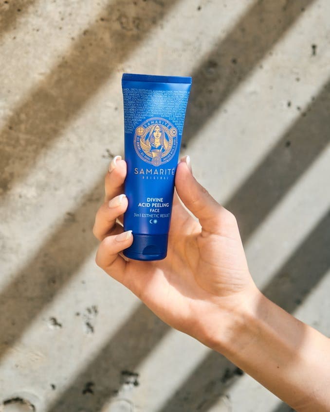 Peeling do cery tłustej i mieszanej